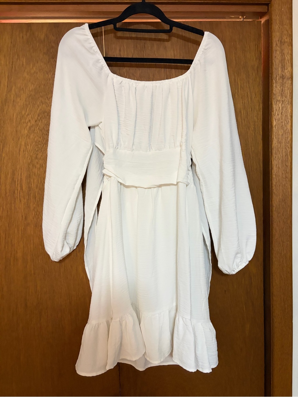 White dress
